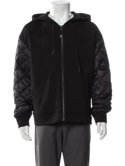 Pre-owned Moose Knuckles Puffer Coat In Gray