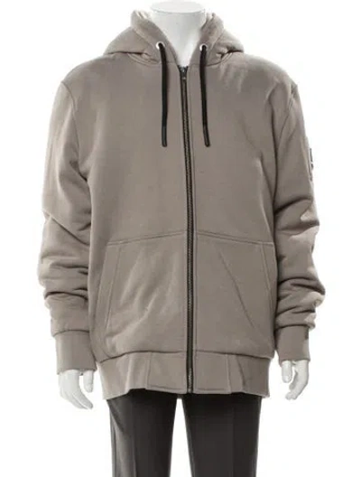Pre-owned Moose Knuckles Puffer Coat In Green