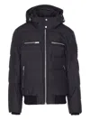 Moose Knuckles Quilted Jacket In Black