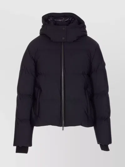 MOOSE KNUCKLES QUILTED JACKET REMOVABLE HOOD