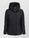 Moose Knuckles Quilted Padded Hooded Jacket With Zippered Pockets