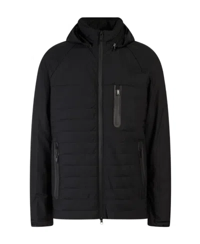 Moose Knuckles Quilted Padded Jacket In Black