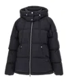 Moose Knuckles Removable-hood Puffer Jacket In Black