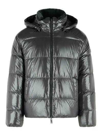 Moose Knuckles Reversible Nylon And Polyester Down Jacket In Multi