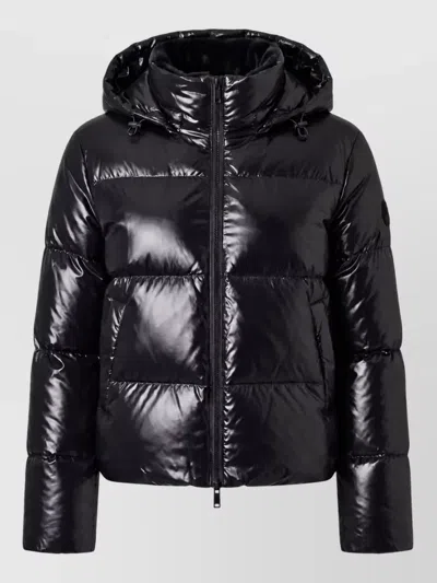 Moose Knuckles Reversible Quilted Down Coat In Blue