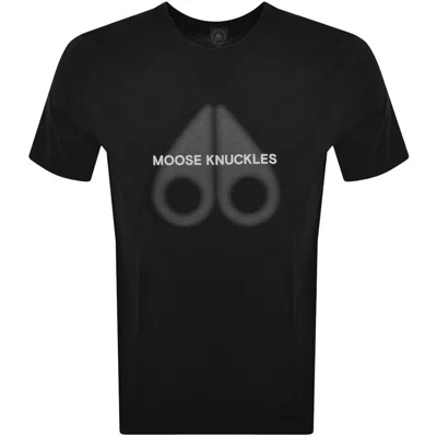 Moose Knuckles Riverdale T Shirt Black