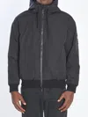 Moose Knuckles Roland Reversible Bunny Jacket In Black