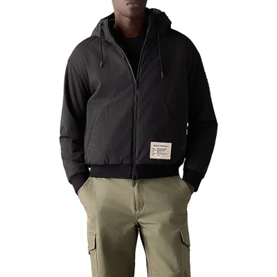 Moose Knuckles Roland Reversible Organic Cotton Jacket In Black