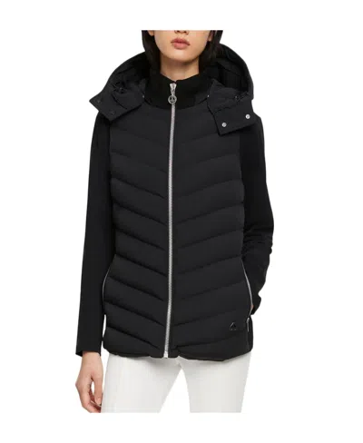 Moose Knuckles Rosewell Padded Gilet In Black