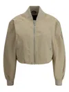 Moose Knuckles Rougemont Ribbed-cuff Bomber Jacket In Green