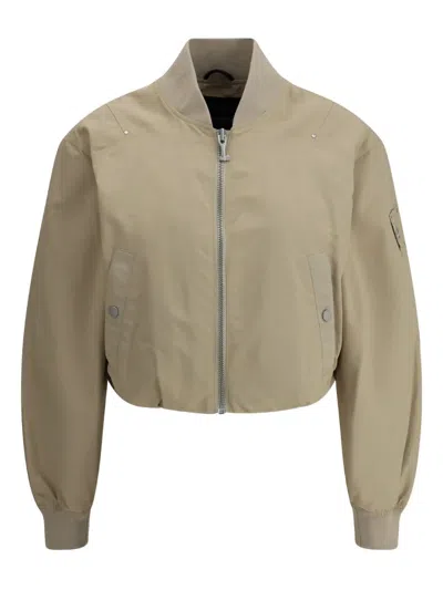 Moose Knuckles Rougemont Ribbed-cuff Bomber Jacket In Green