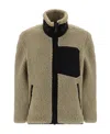Moose Knuckles Saglek Zip-up Sweatshirt In Multicolor