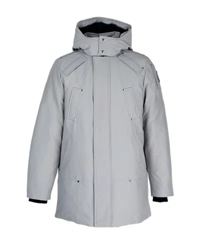 Moose Knuckles Saint Ulric Padded Parka In Gray