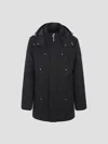 Moose Knuckles Original Stirling Down Parka In Black