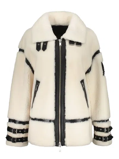 MOOSE KNUCKLES SHEARLING JACKET