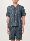 Moose Knuckles Mens The Bay Shirt In Blue In Navy