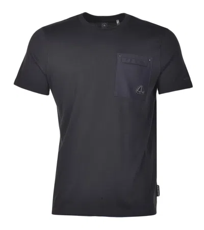 Moose Knuckles Short Sleeve Dalon Tee Shirt Black