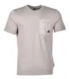 Moose Knuckles Pima Cotton Pocket-detail Dalon T-shirt In Beige