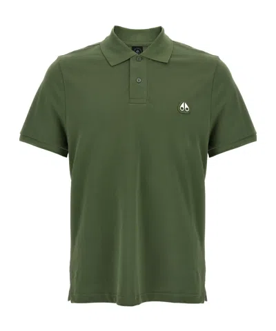 Moose Knuckles Short Sleeve Polo Shirt