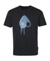 Moose Knuckles Short Sleeve T-shirt In Black