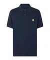 Moose Knuckles Everett Mens Polo Shirt In Blue