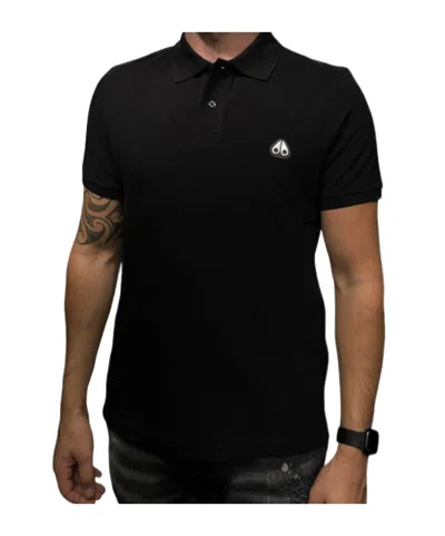 MOOSE KNUCKLES SHORT-SLEEVED POLO SHIRT