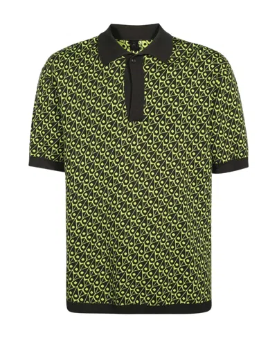 Moose Knuckles Short-sleeved Polo Shirt In Black