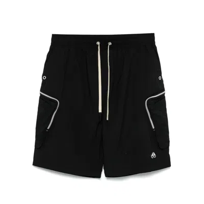 Moose Knuckles Shorts In Black