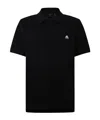 Moose Knuckles Short-sleeve Polo Shirt In Black