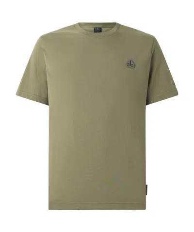 Moose Knuckles Short-sleeved T-shirt In Green