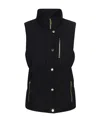 Moose Knuckles Sleeveless Collar Vest In Black