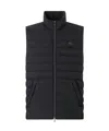 Moose Knuckles Sleeveless Vest In Black
