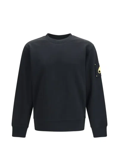 Moose Knuckles Snyder Sweatshirt In Black