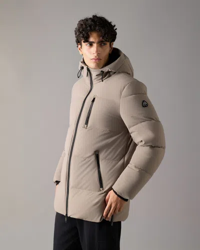Moose Knuckles Soho 3q Down Jacket In Ashen