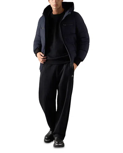Moose Knuckles Soho Down Bomber In Blue