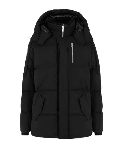 MOOSE KNUCKLES SOLID COLOR DOWN JACKET