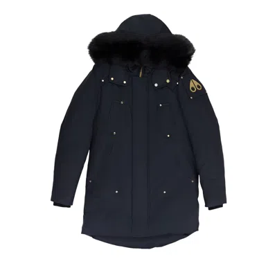 Pre-owned Moose Knuckles Stag Lake Parka 'navy/black' | Blue | Men's Size S