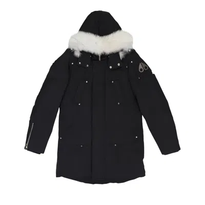 Pre-owned Moose Knuckles Stirling Parka 'black/natural' | Men's Size S