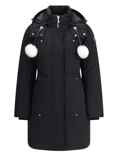 MOOSE KNUCKLES STIRLING POMPOM HOODED PARKA