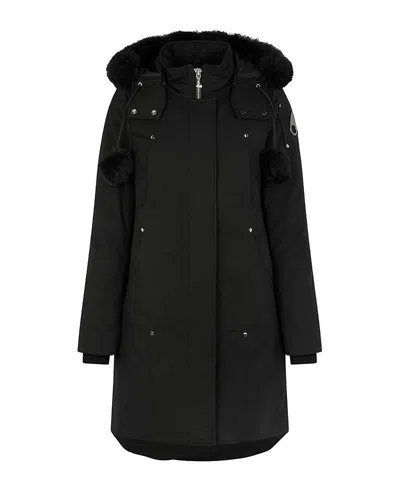 MOOSE KNUCKLES STIRLING SHEARLING TRIM DOWN PARKA