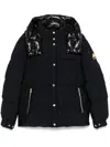 Moose Knuckles Suthep Gold Jacket In Black