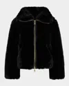 Moose Knuckles Sutton Bunny Jacket In Black