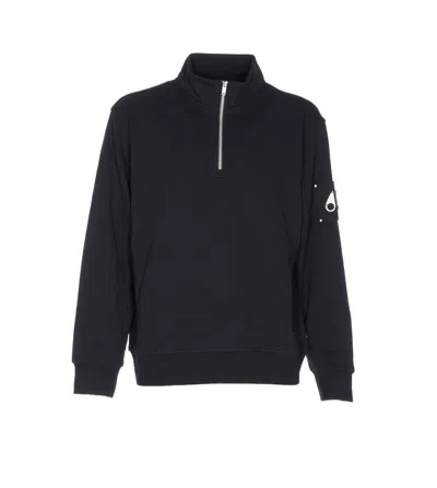 Moose Knuckles Hartsfield Zip Hoodie In Black