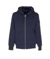Moose Knuckles Classic Bunny Sweatshirt In Blue
