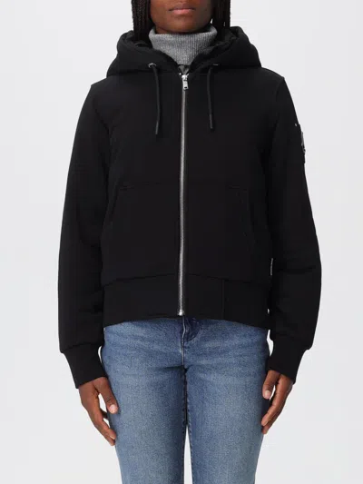 MOOSE KNUCKLES SWEATSHIRT MOOSE KNUCKLES WOMAN COLOR BLACK 1,436502214