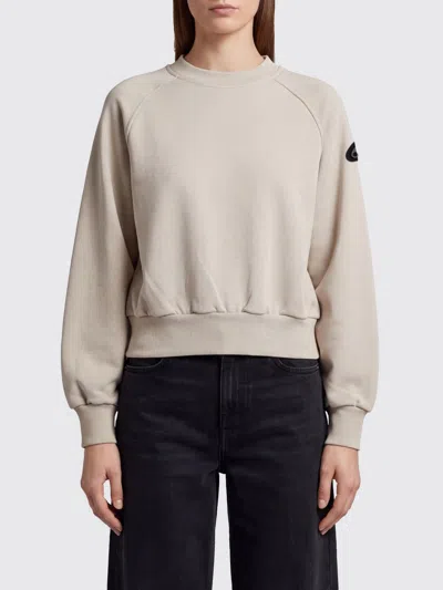Moose Knuckles Sweatshirt Woman Color Cream In White