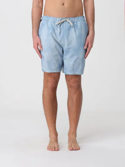 Moose Knuckles Swimsuit  Men Color Gnawed Blue
