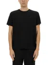 Moose Knuckles Logo-patch T-shirt In Multicolor