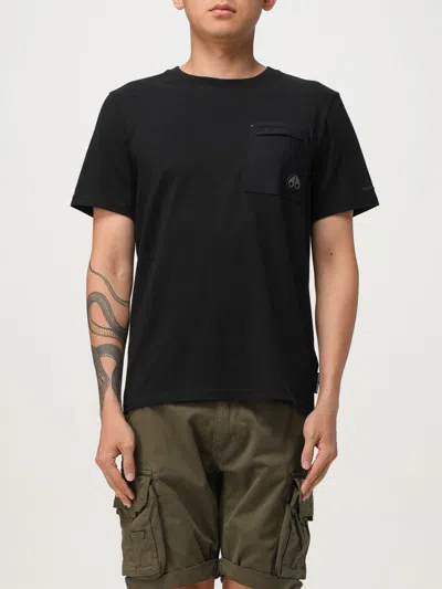 Moose Knuckles T-shirt  Men Color Black