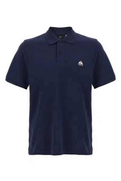 Moose Knuckles T-shirts And Polos In Blue